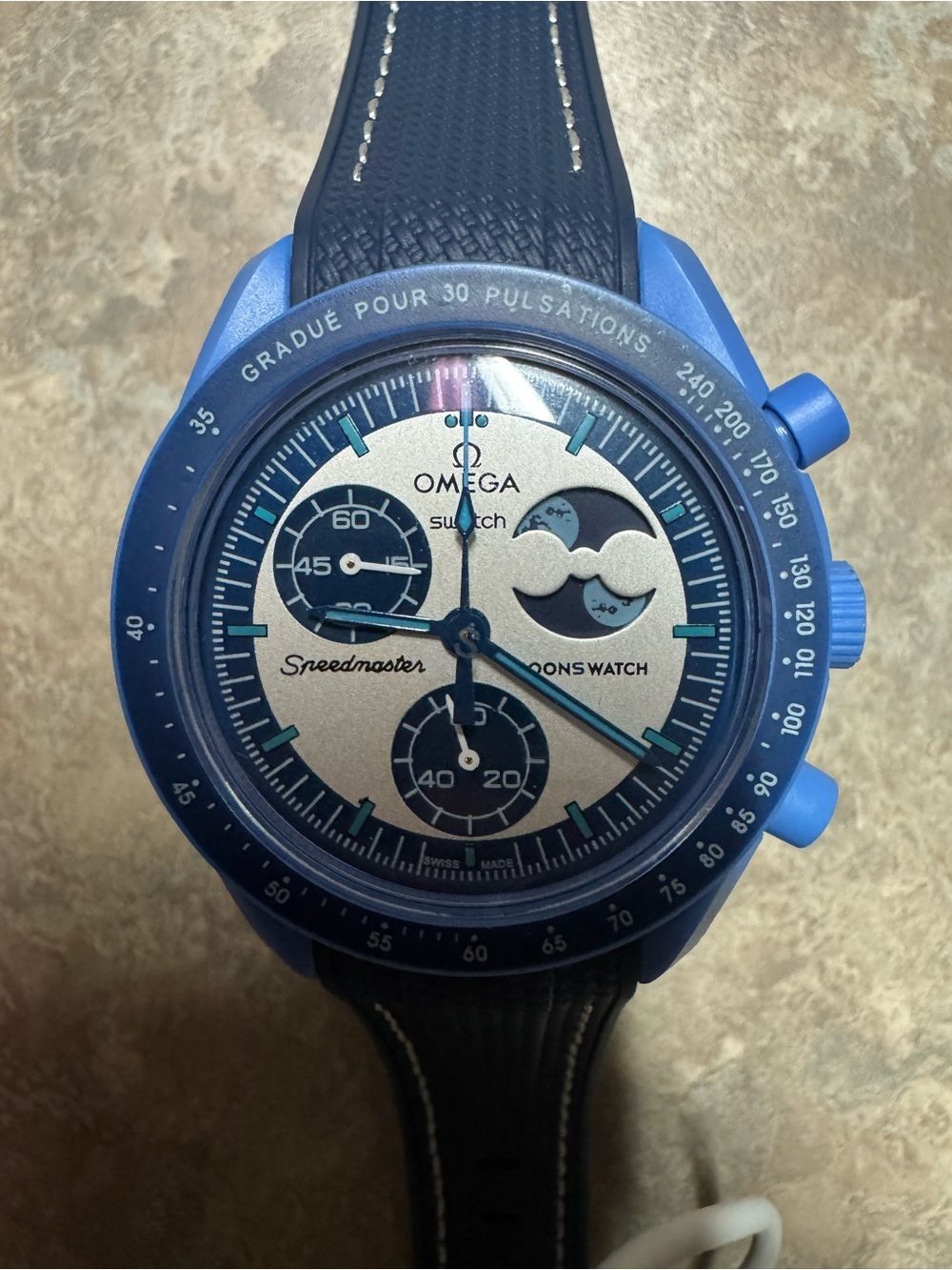 Swatch x Omega MoonSwatch Mission to the Super Blue Moonphase SO33N700